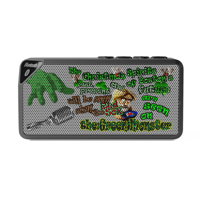 christmas spirits of boston - Jabba Bluetooth Speaker (light grey)
