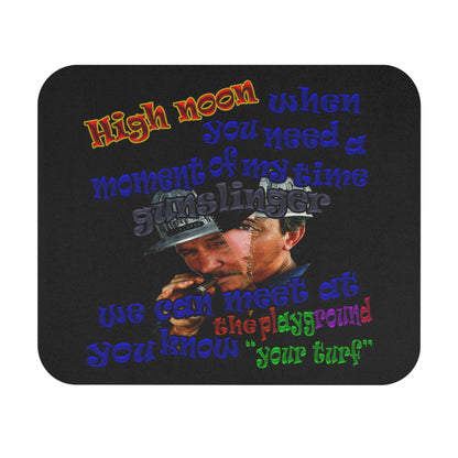 high noon - Mouse Pad (Rectangle) (black)