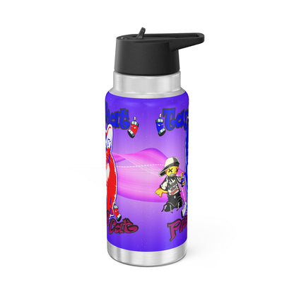 tag that - Gator Tumbler, 32oz  (purple-pink wave)