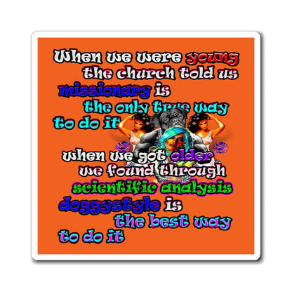 doggystyle - Magnets - (orange)