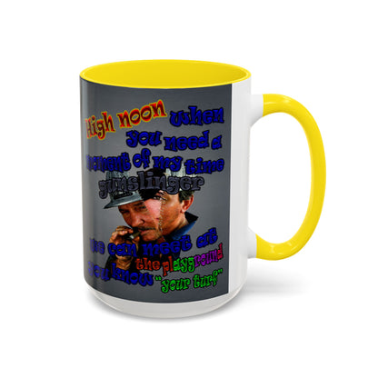 high noon - Accent Mug (grey-light grey)