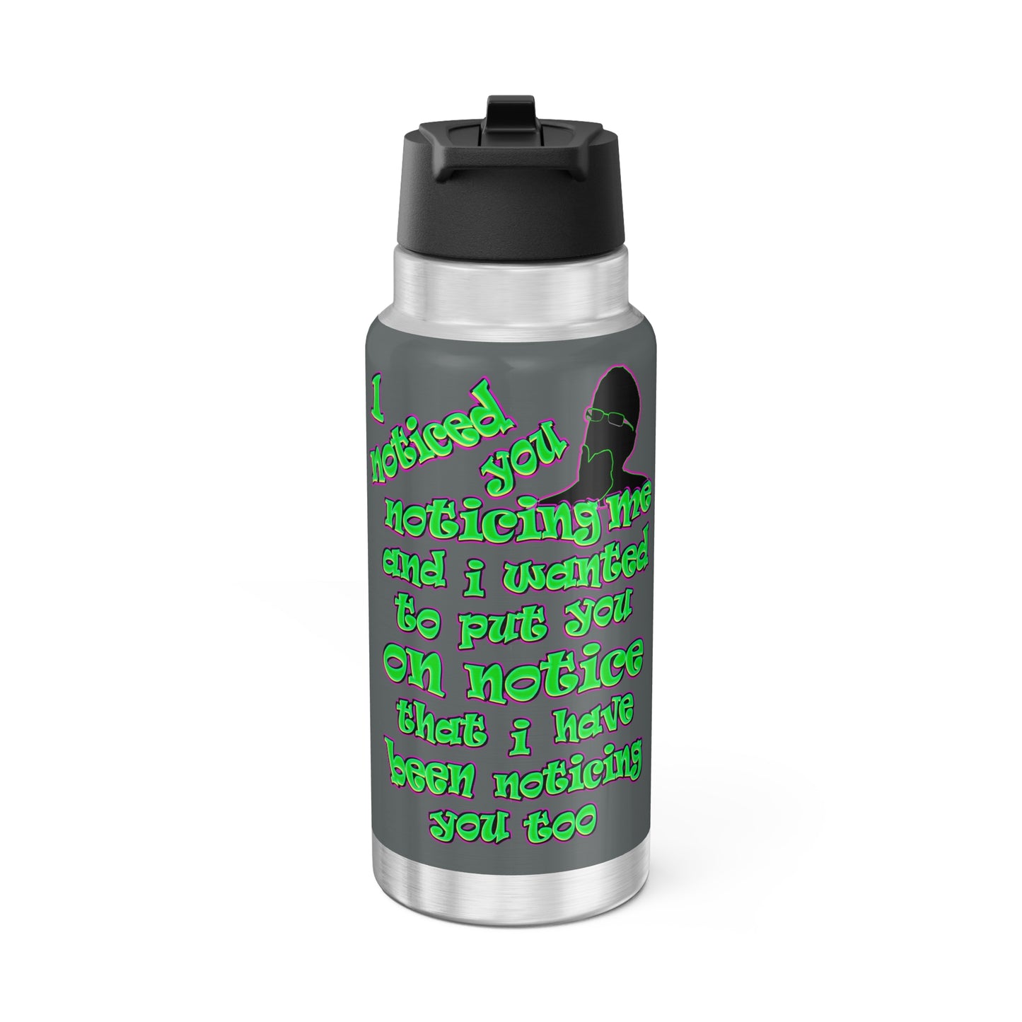 noticed you noticing - Gator Tumbler, 32oz (dark grey)
