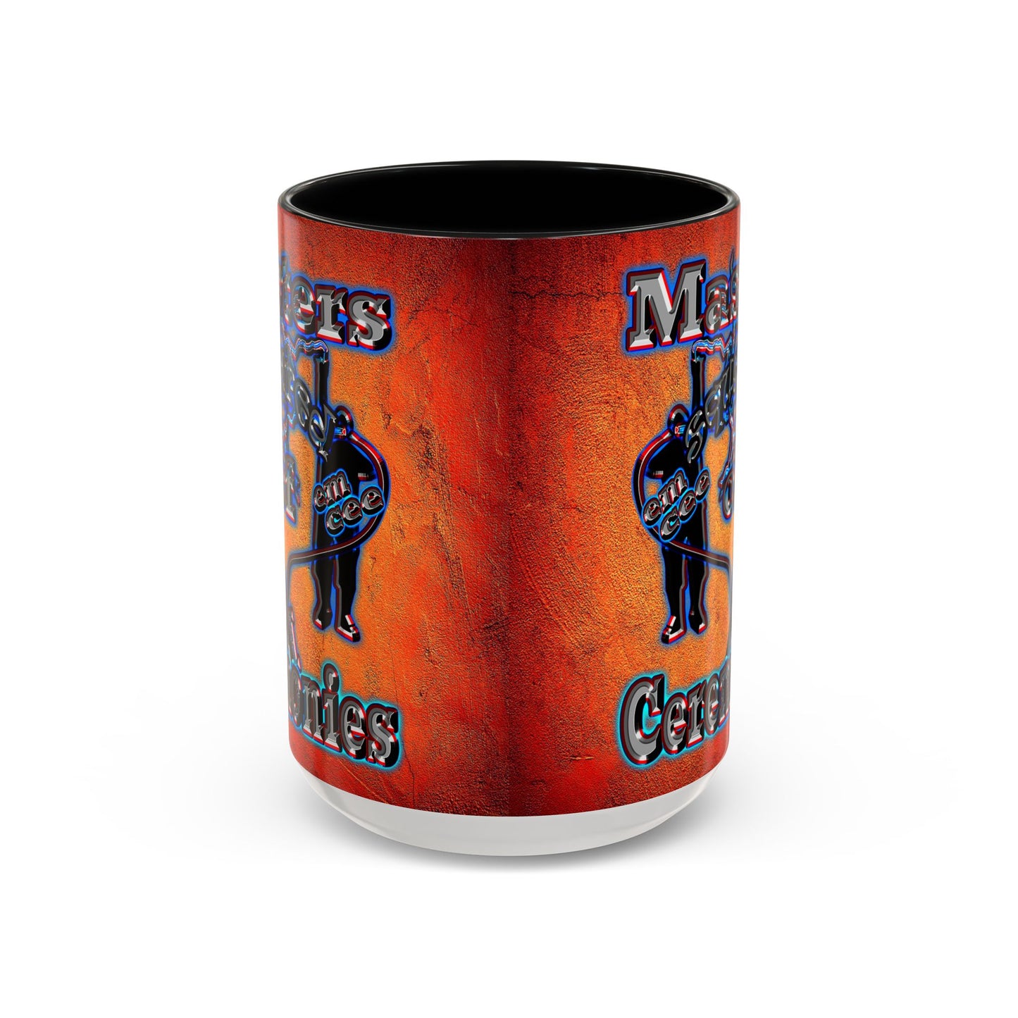 em cee squared - Accent Mug (burnt orange)