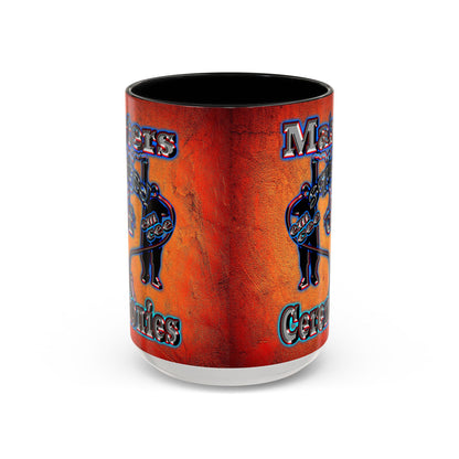 em cee squared - Accent Mug (burnt orange)