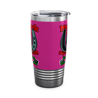 my luck - Ringneck Tumbler, 20oz (pink)