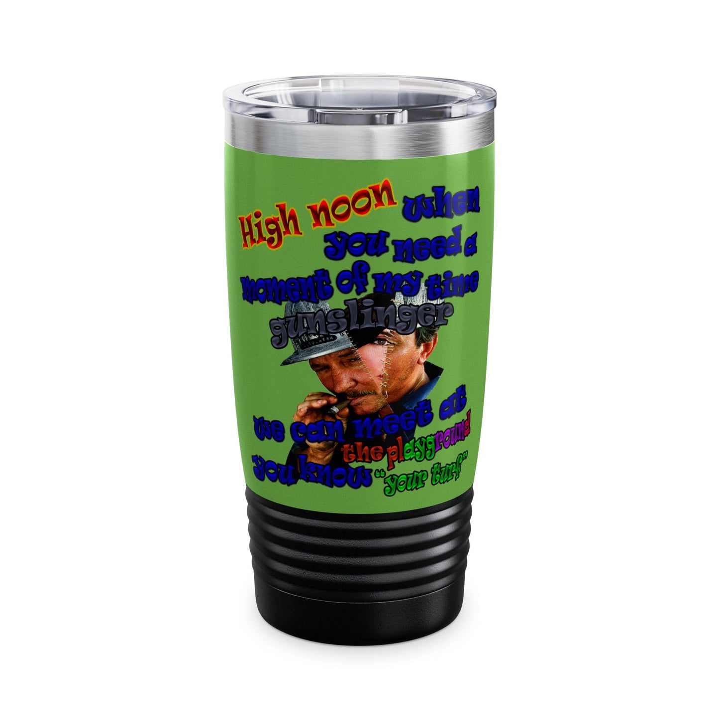 high noon - Ringneck Tumbler, 20oz (green)