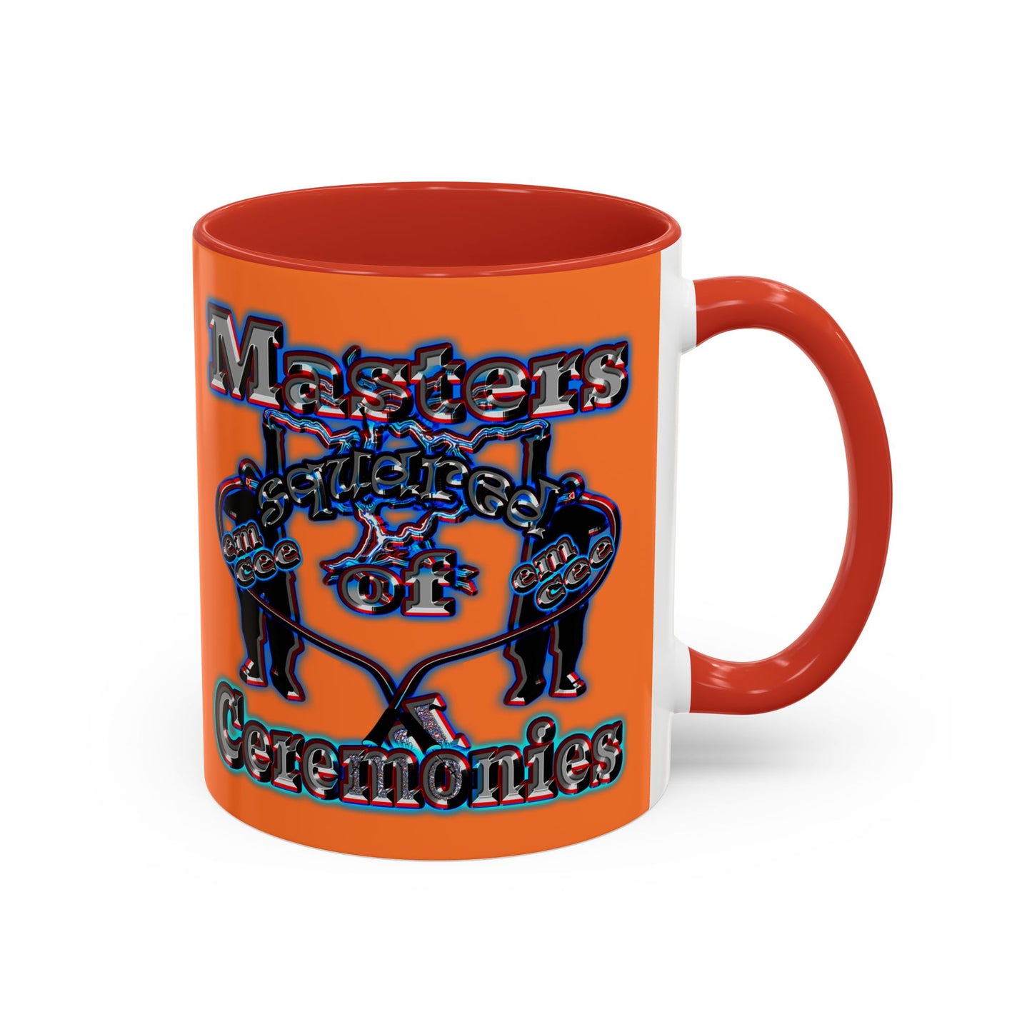 em cee squared - Accent Mug (crusta)