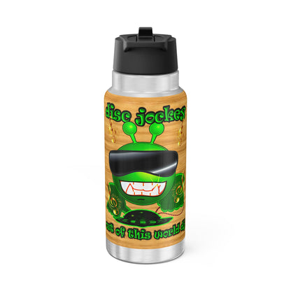 disc jockey - Gator Tumbler, 32oz (butterscotch wood finish)
