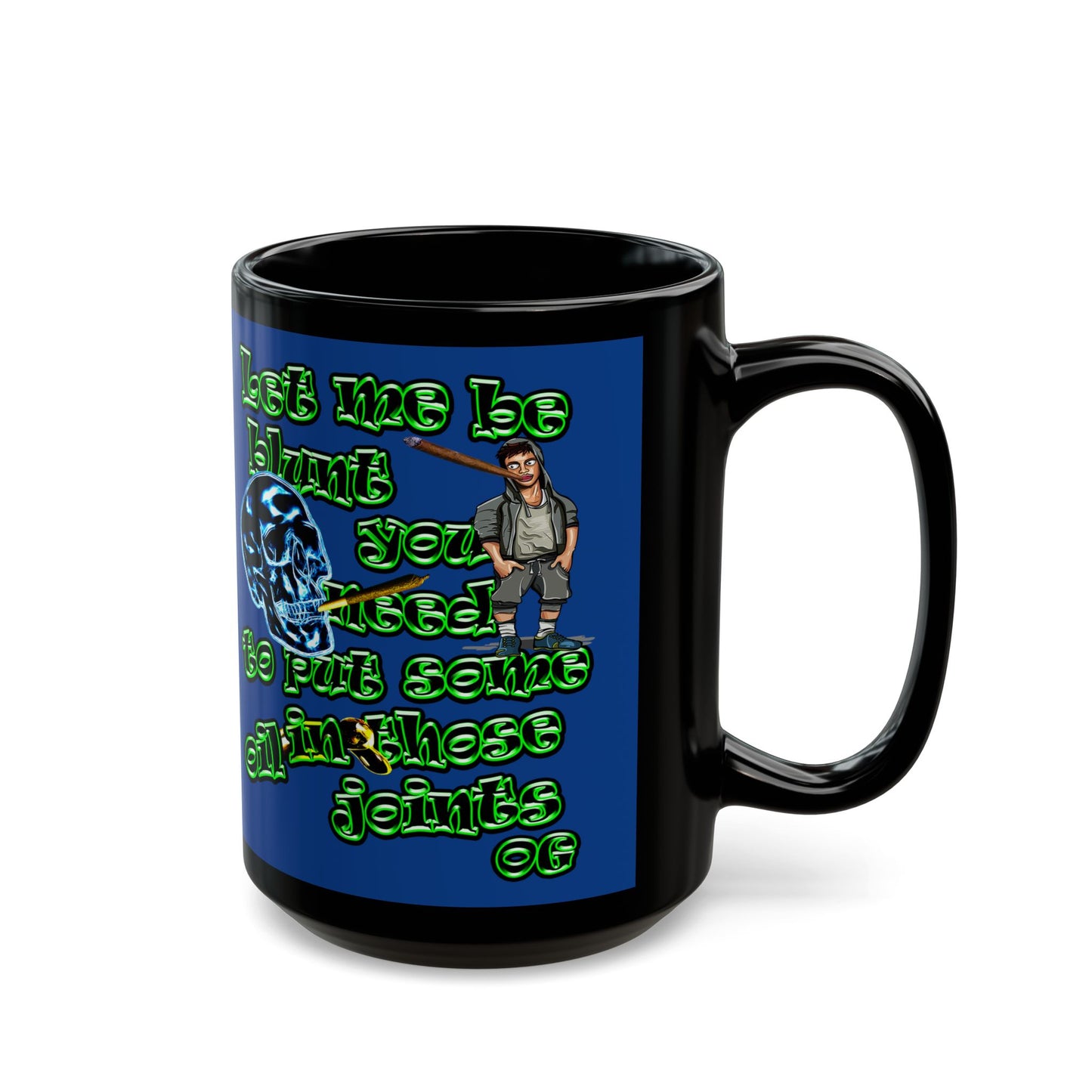 og - Black Mug (dark blue)