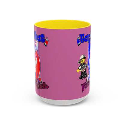 tag that - Accent Mug (light pink)