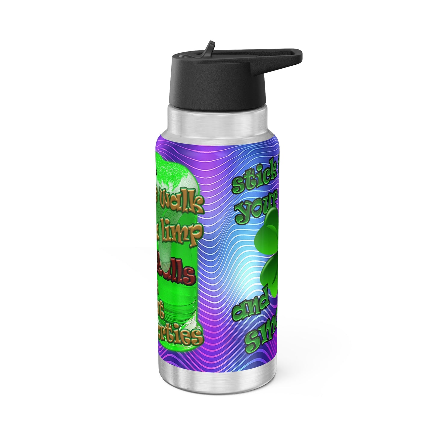 celtics logo - Gator Tumbler, 32oz  (purple wave)