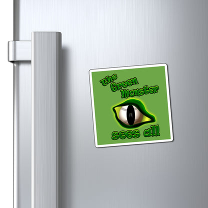 green monster - Magnets - (green)