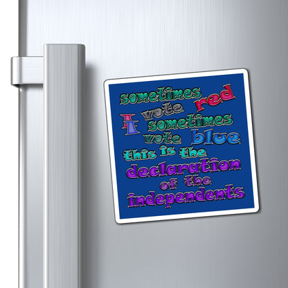 declaration of the independents - Magnets - (dark blue)