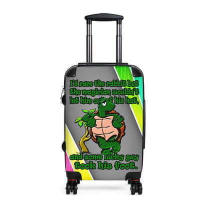 turtle race - Suitcase (rainbow split)