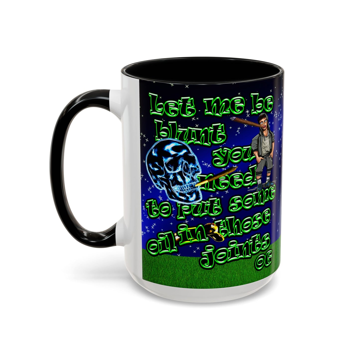 og - Accent Mug ('snoops' background)