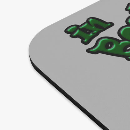 celtics logo - Mouse Pad (Rectangle) (light grey)
