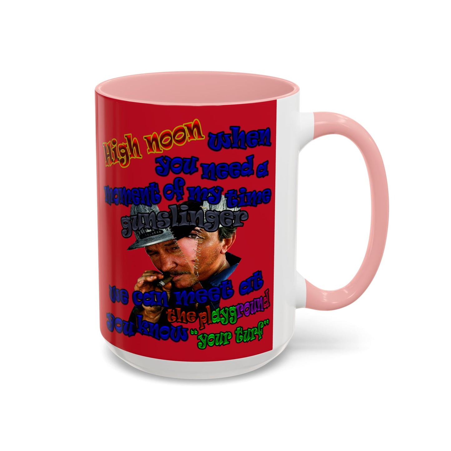 high noon - Accent Mug (dark red)
