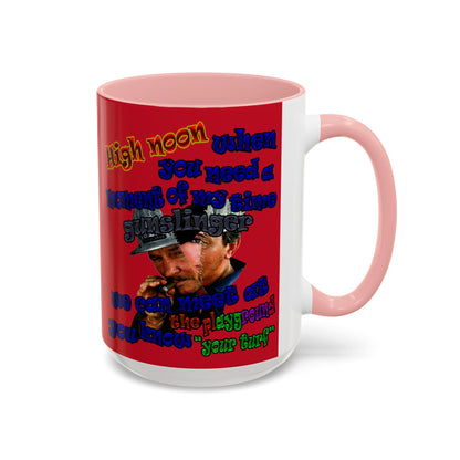 high noon - Accent Mug (dark red)