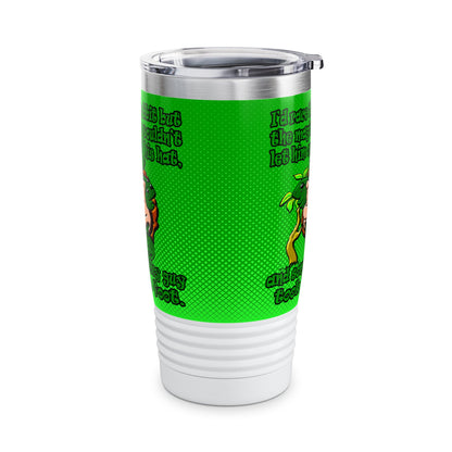 turtle race - Ringneck Tumbler, 20oz (logo green)