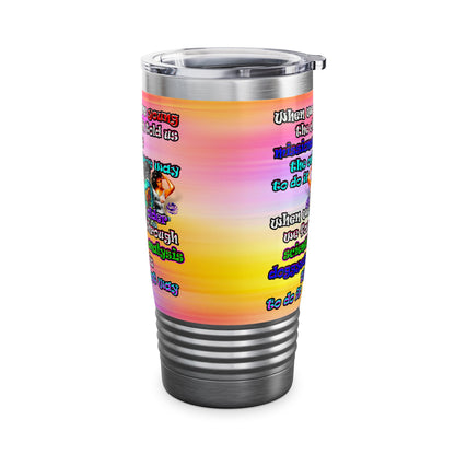 doggystyle - Ringneck Tumbler, 20oz (color blur)