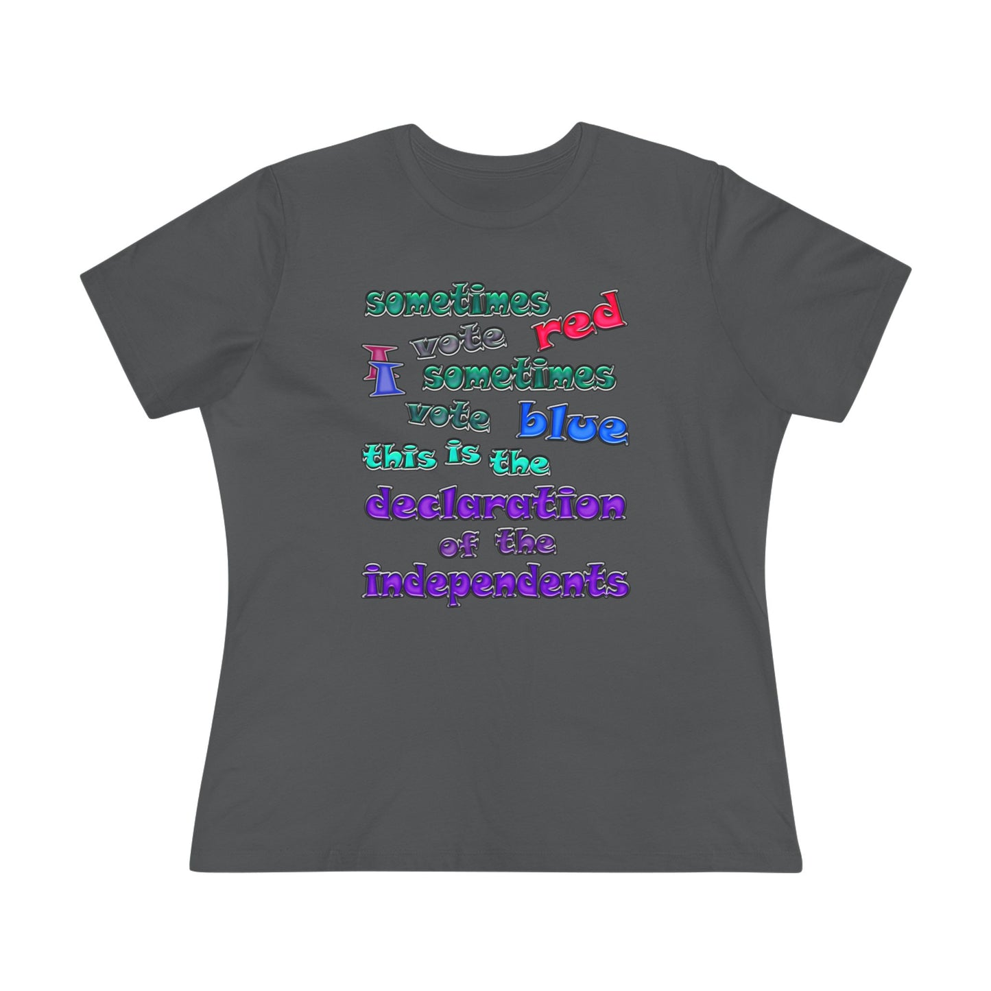 declaration of the independents - Women's Premium Tee