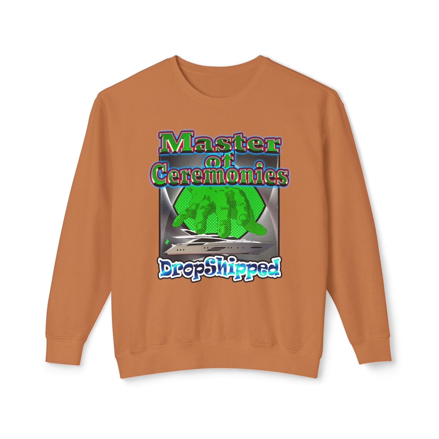 logo - Unisex Lightweight Crewneck Sweatshirt