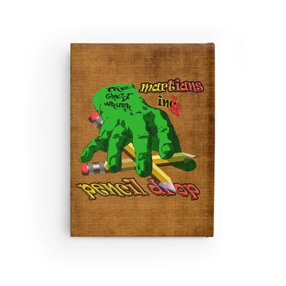 green monster - journal-lined (brown papyrus)