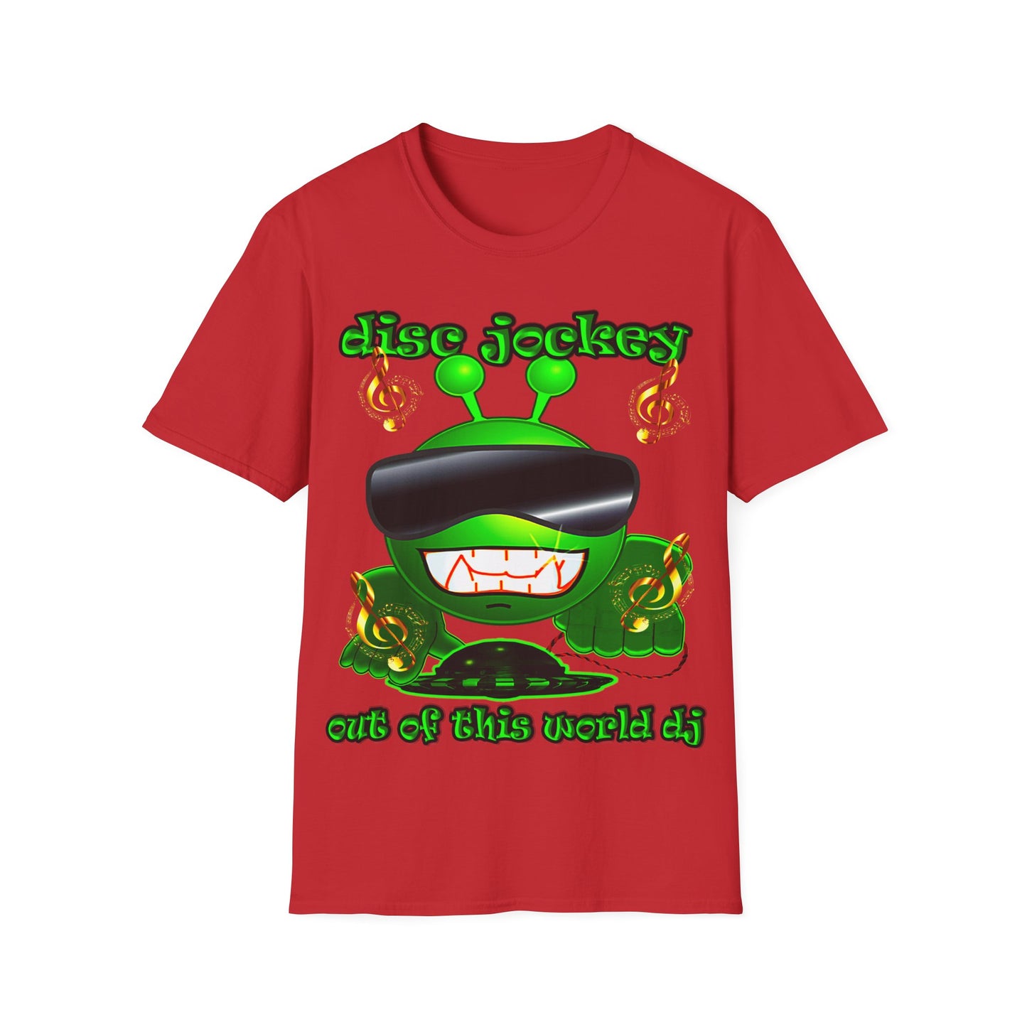 disc jockey - Unisex Softstyle T-Shirt