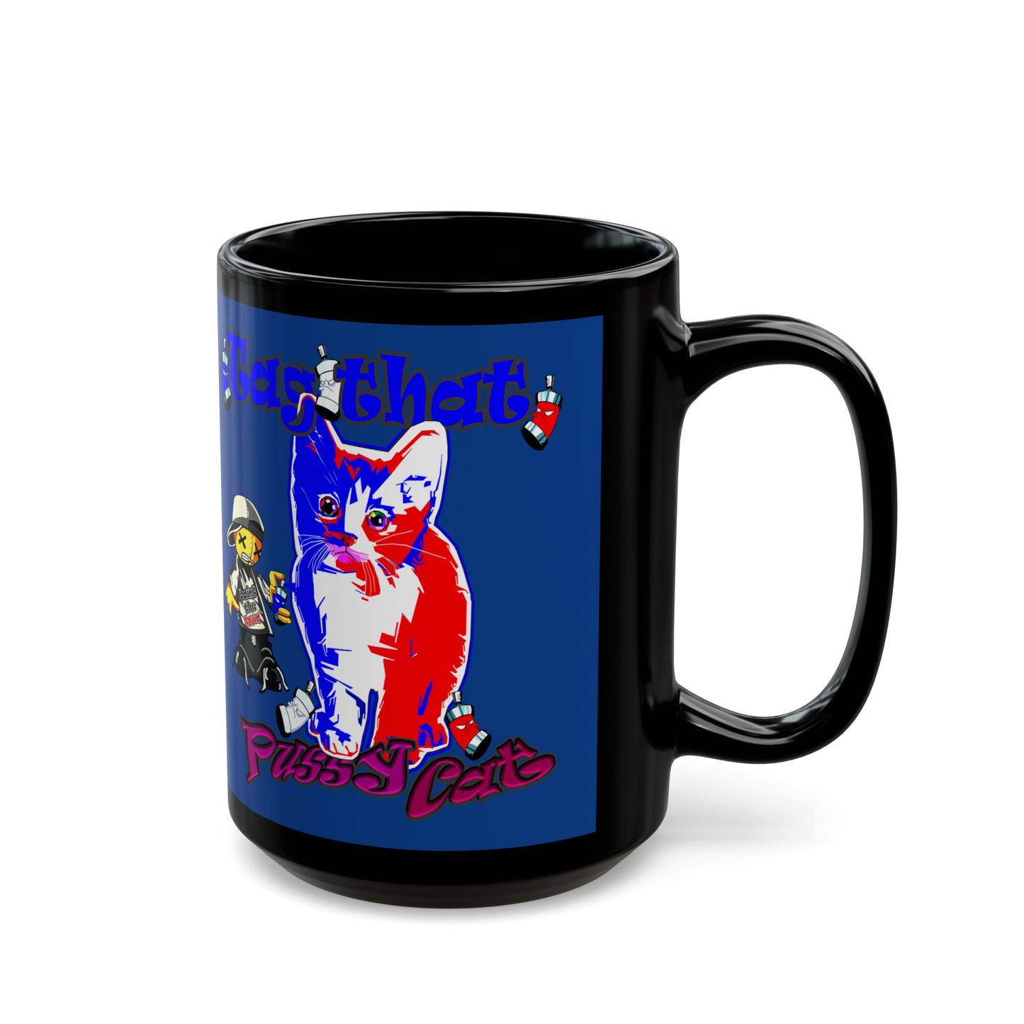 tag that - Black Mug (dark blue)