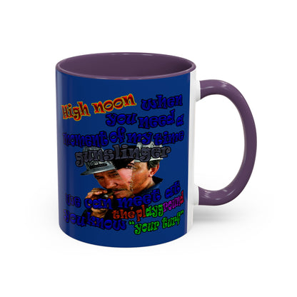 high noon - Accent Mug (dark blue)