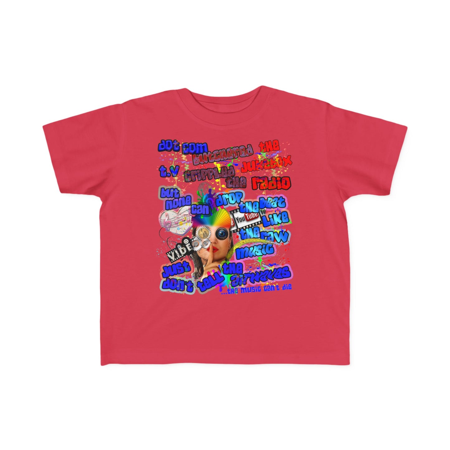 drop the beat - Toddler's Fine Jersey Tee
