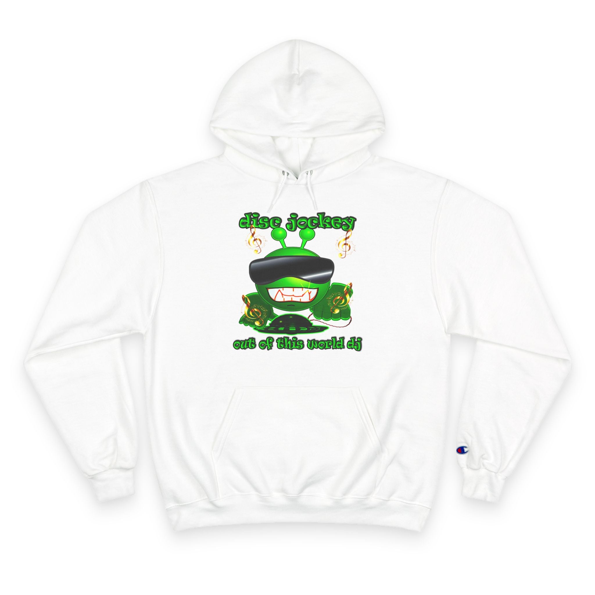 disc jockey - Champion Hoodie