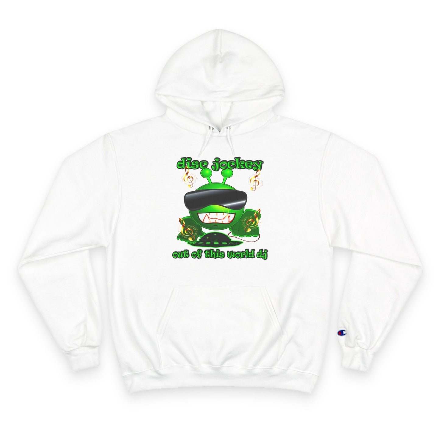 disc jockey - Champion Hoodie
