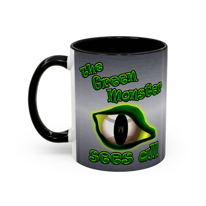 green monster - Accent Mug (brushed nickel)