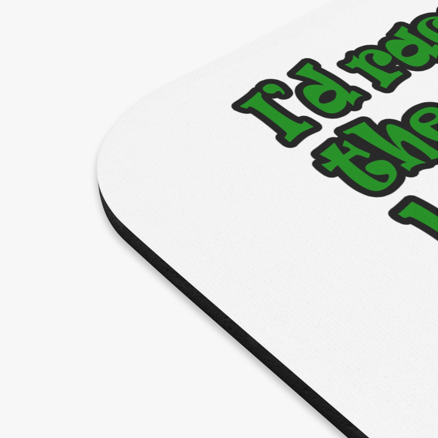 turtle race - Mouse Pad (Rectangle) (white)