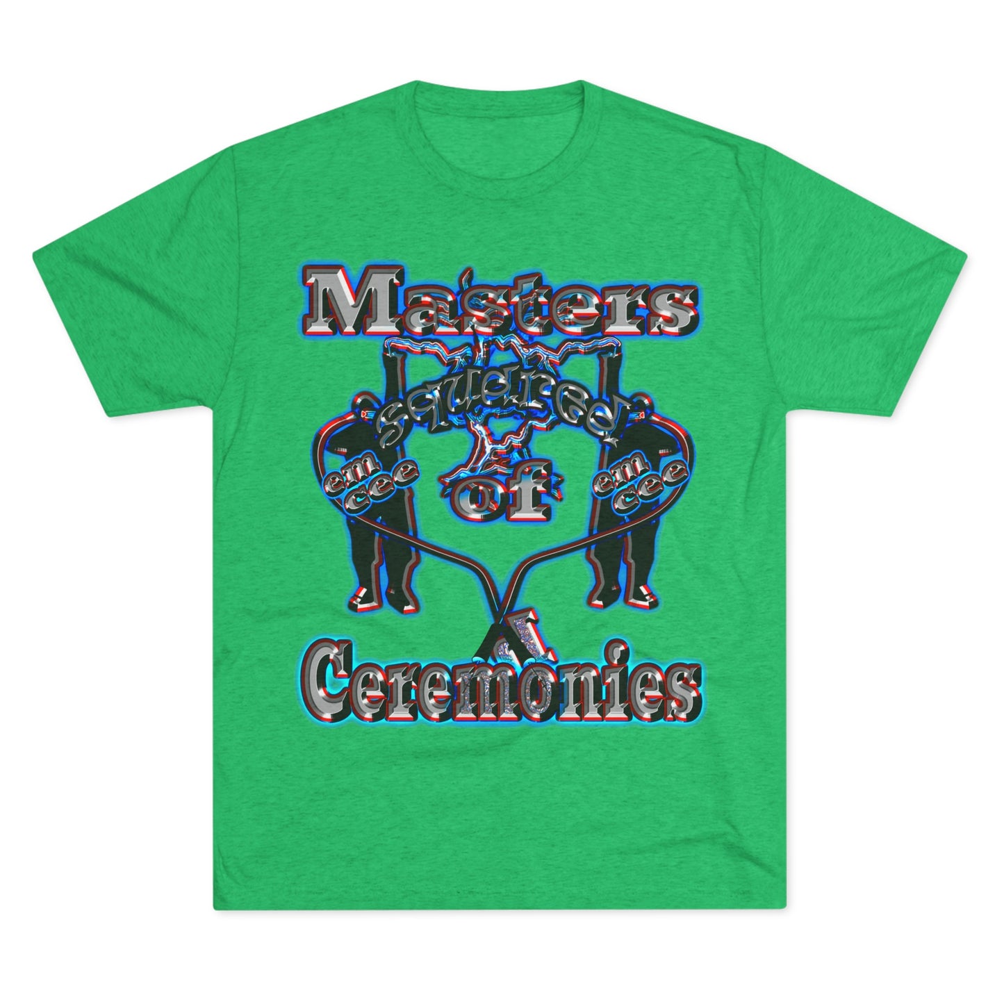 em cee squared - Unisex Tri-Blend Crew Tee