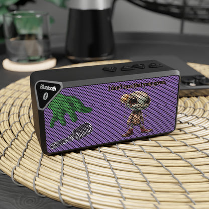 I don't care that your green - Jabba Bluetooth Speaker (light purple)