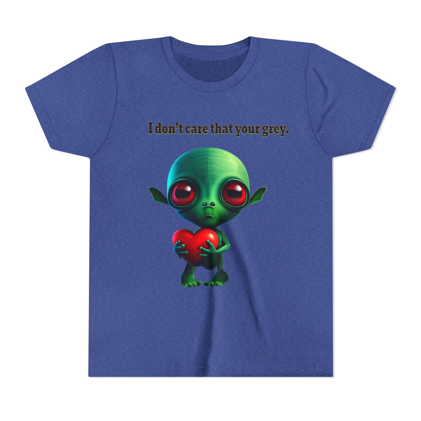 I don't care that your grey - Youth Short Sleeve Tee