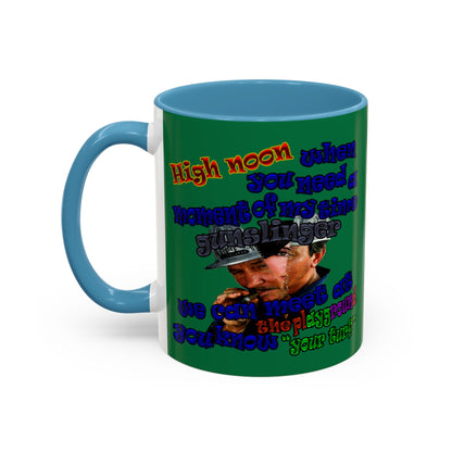 high noon - Accent Mug (dark green)