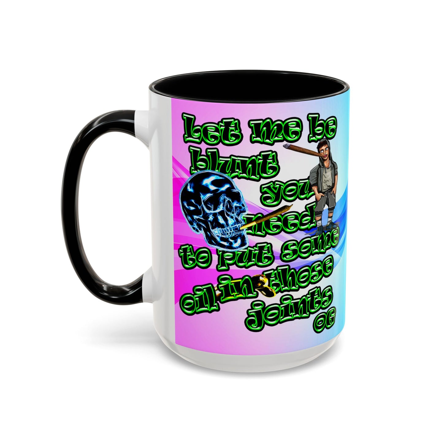 og - Accent Mug (light blue-pink wave)