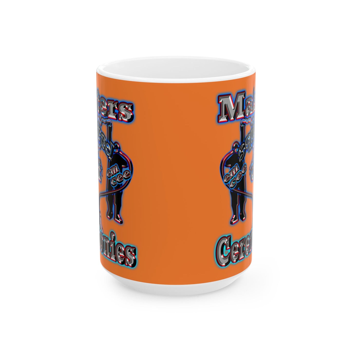 em cee squared - White Mug (crusta)