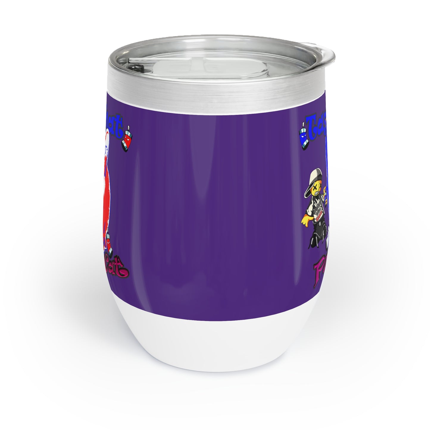 tag that - Chill Wine Tumbler (purple)
