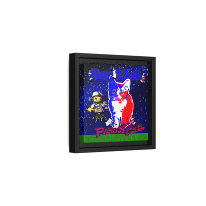tag that - framed canvas art ('snoops' background)