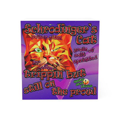 schrodinger's cat - note cube (purple-pink wave)