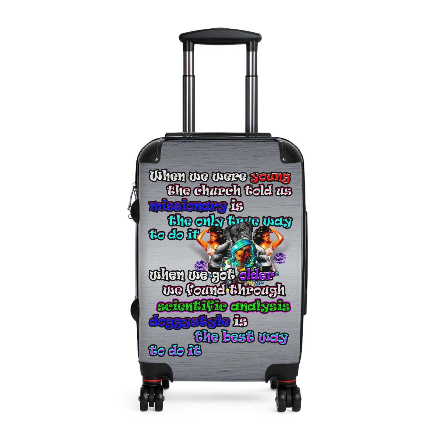doggystyle - Suitcase (brushed nickel)