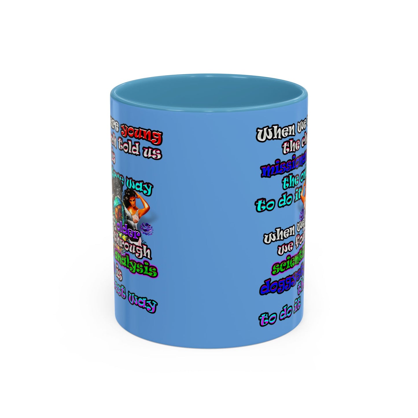 doggystyle - Accent Mug (light blue)