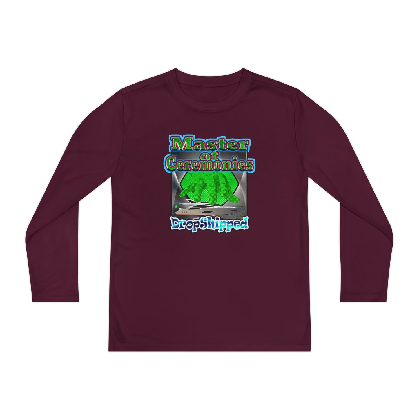 logo - Youth Long Sleeve Competitor Tee