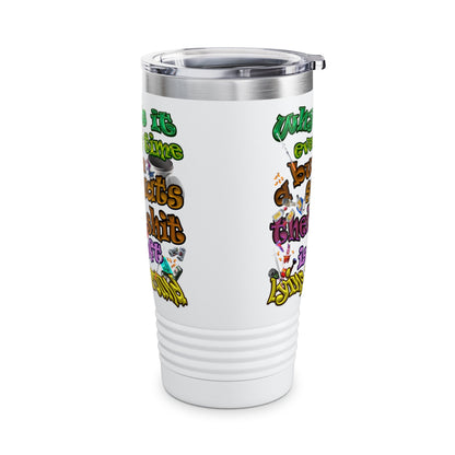 love peace - Ringneck Tumbler, 20oz