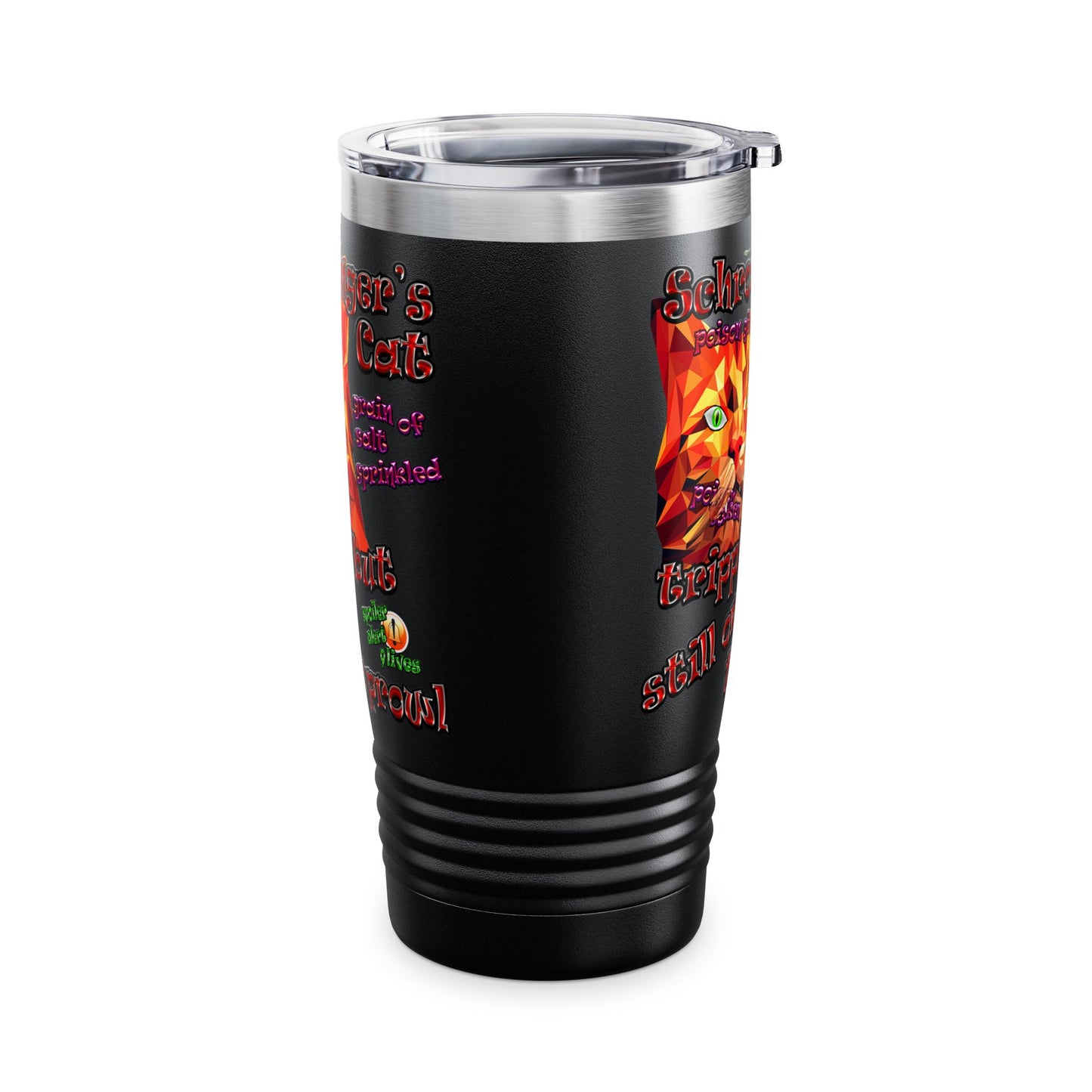 schrodinger's cat - Ringneck Tumbler, 20oz
