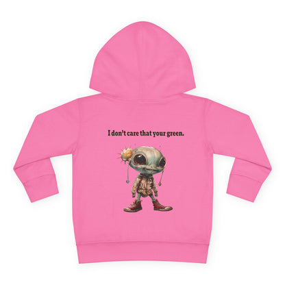 I don't care that your grey - Toddler Pullover Fleece Hoodie